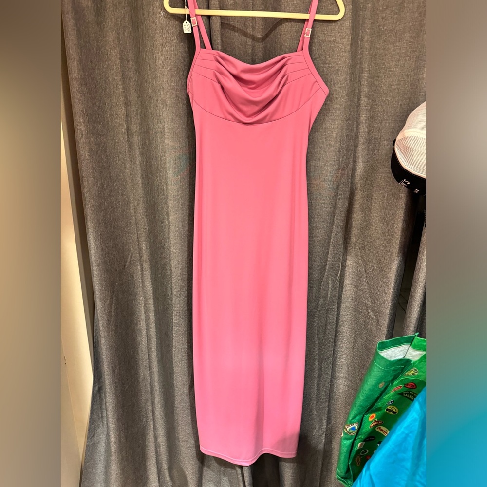 Vintage late 90s pink long dress